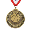 Personalisierte Custom Special Shape Basketball Soft Enamel Award Sportmedaille
